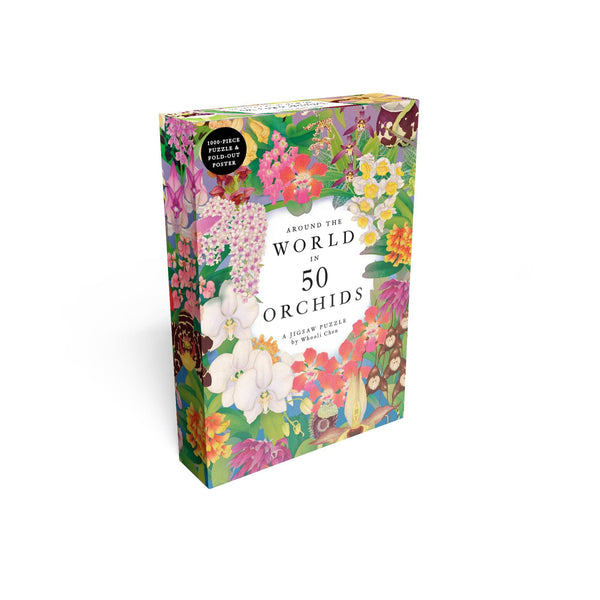 Around the World in 50 Orchids Jigsaw