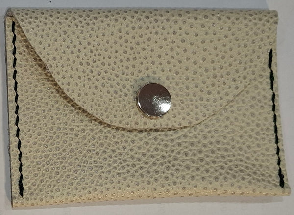 Handstitched Leather Mini Purse/Card Holder