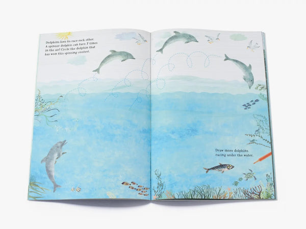The Big Sticker Book of the Blue