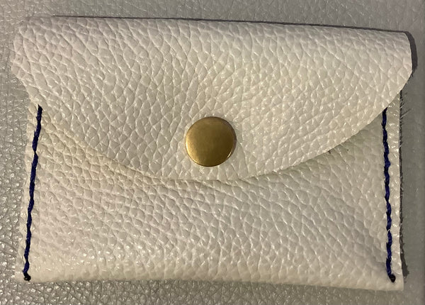 Handstitched Leather Mini Purse/Card Holder