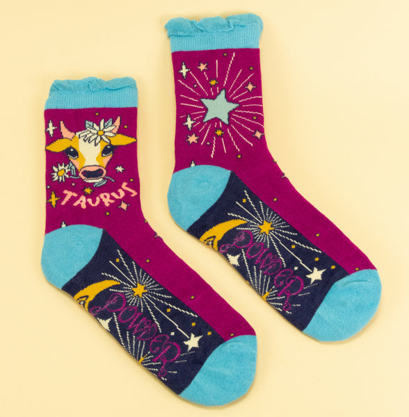 Ladies Ankle Socks - Zodiac