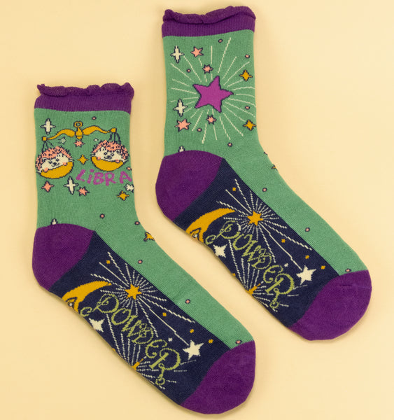Ladies Ankle Socks - Zodiac