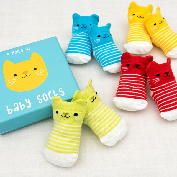 Baby Socks - Box of 4